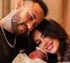 Neymar e Bruna Biancardi vão comemorar juntos o 1º mês da filha, Mavie