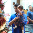 Depois de retorno às redes sociais pós-acidente de Kayky Brito, Bruno de Luca é fotografado com filha em shopping