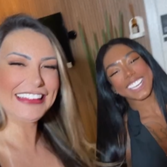 Vídeo pornô de Andressa Urach com Pocah Carioca foi muito aguardado pela modelo: 'É uma princesa linda e maravilhosa e eu já estava de olho nela'