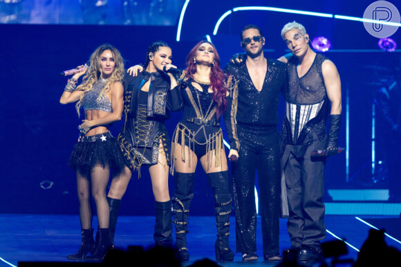 O RBD fez oito shows no Brasil e muitos influenciadores aproveitaram a oportunidade para conhecer os integrantes do grupo