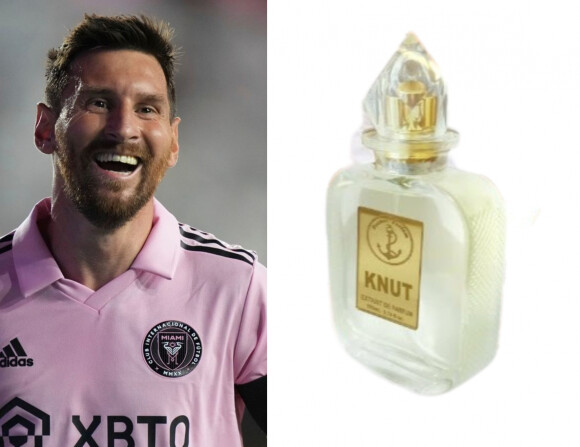 Outro contratipo baratinho do perfume de Messi é o Knut, da Pocket Parfum