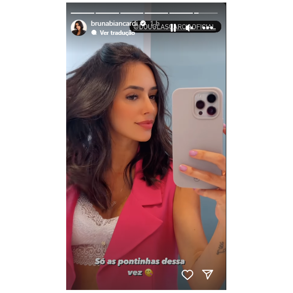 Bruna Biancardi aproveita fase solteira após término com Neymar para renovar o visual
