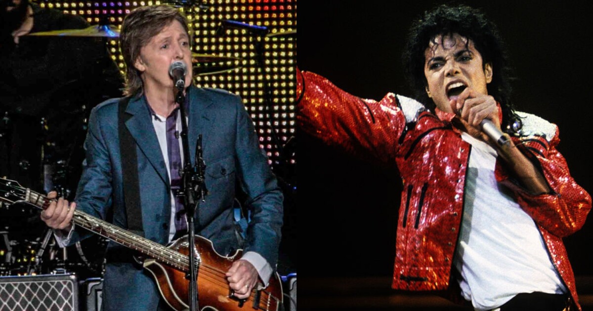 paul mccartney and michael jackson