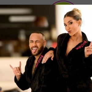 Neymar e Virginia anunciaram uma parceria de trabalho agora o jogador é 'da' WePink