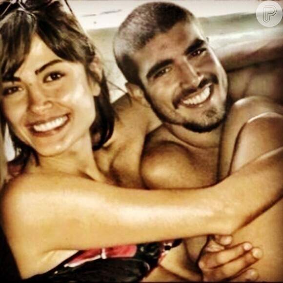 Caio Castro e Maria Casadevall se conheceram durante as gravações da novela 'Amor à Vida'