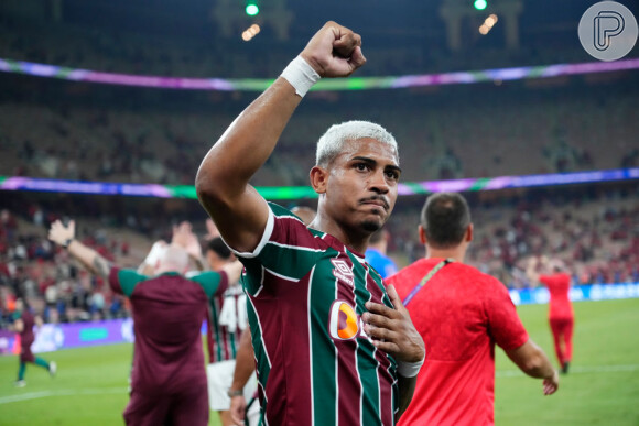 John Kennedy marcou o gol que deu o título da Libertadores ao Fluminense