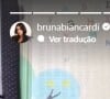 Bruna Biancardi publicou um vídeo de Mavie engatinhando