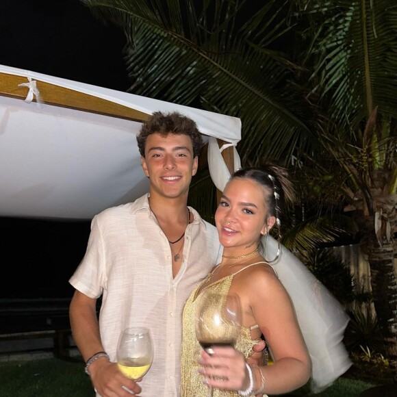 Mel Maia está passando férias com namorado
