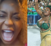 'A bunda pesou', dispara Cariúcha sobre samba no pé de Jojo Todynho em ensaio de Carnaval