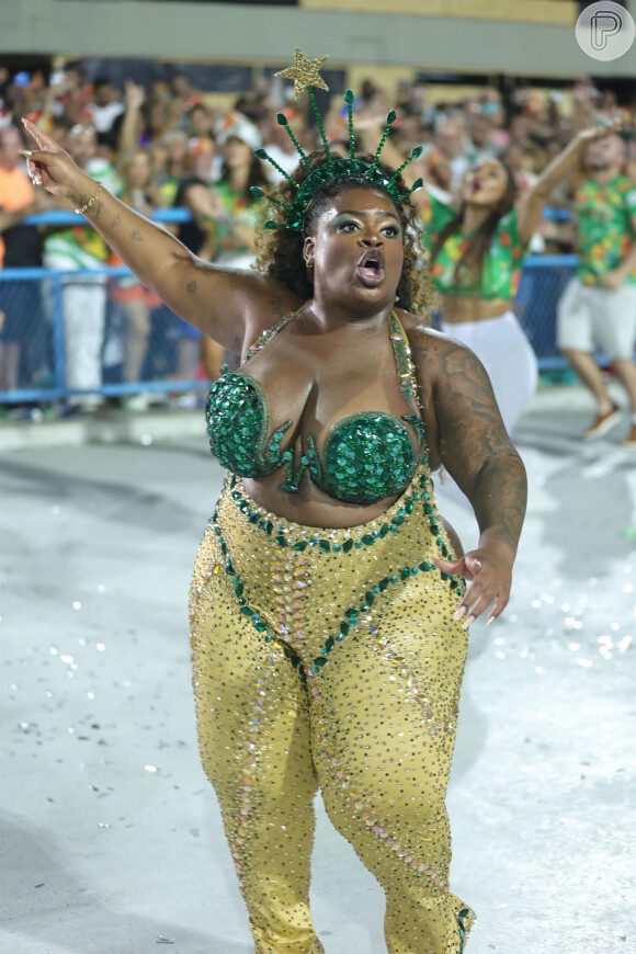Look de Jojo Todynho em ensaio de Carnaval também foi criticado por Cariúcha: 'Roupa horrorosa'