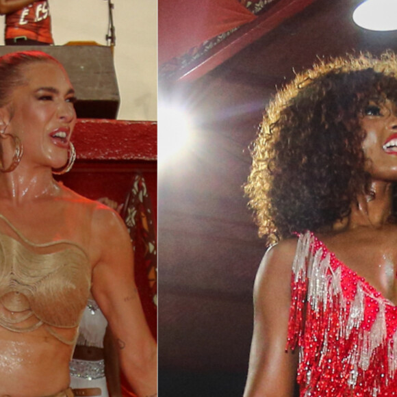 Carnaval 2024: Lorena Improta e Erika Januza arrasaram em ensaio da Viradouro em 9 de janeiro de 2024