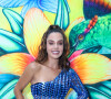 Carnaval 2024: Giovanna Lancellotti escolheu vestido assimétrico para ensaio na quadra da Beija-Flor