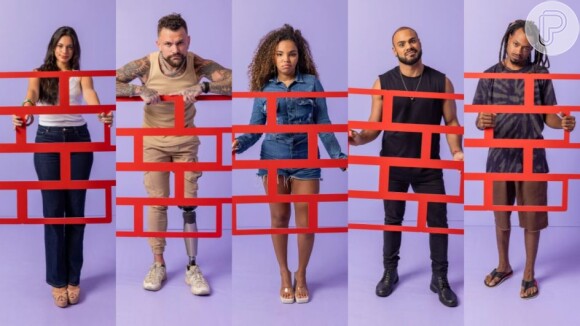 Alane, Vinicius, Pitel, Marcus e Luigi se enfrentam na berlinda do 'BBB 24'