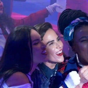 'BBB 24': Wanessa Camargo canta com sisters em show de Jota Quest