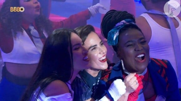 'BBB 24': Wanessa Camargo canta com sisters em show de Jota Quest