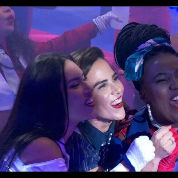 'BBB 24': Wanessa Camargo canta com sisters em show de Jota Quest