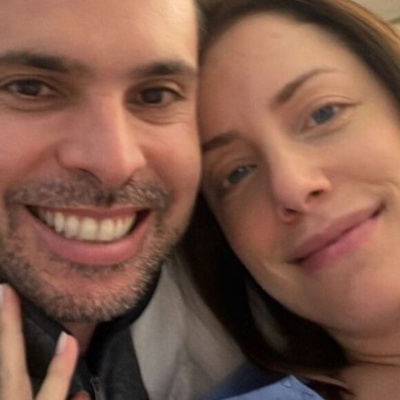 Com câncer e no hospital, Fabiana Justus dançou agarradinha ao marido, Bruno Levi D'Ancona: 'Meu amor'