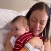 Com filho no colo, Fabiana Justus aparece aos prantos e mostra momento exato em que descobriu leucemia: 'Parar de amamentar'