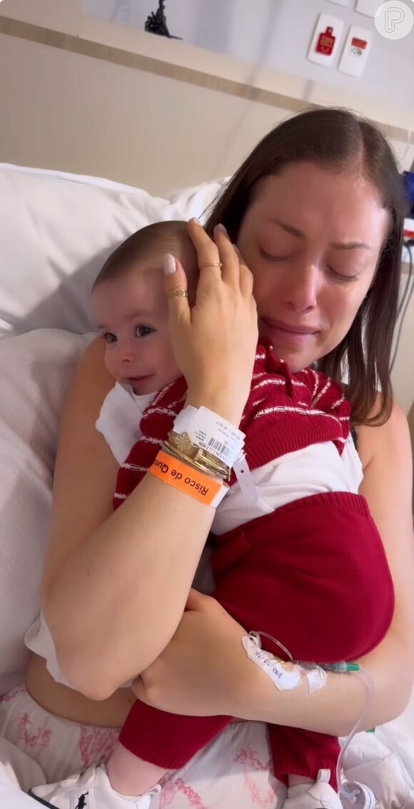 Fabiana Justus compartilhou um vídeo do momento exato em que descobriu estar com leucemia, neste sábado (27)