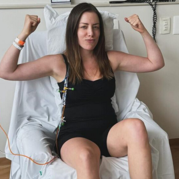 'Quatro crises de choro só hoje': filha de Roberto Justus, Fabiana Justus faz relato emocionante em luta contra leucemia