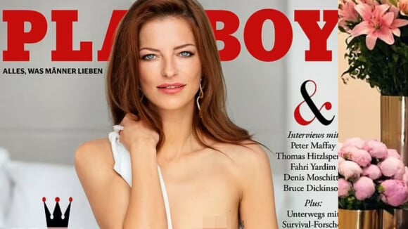 Princesa alemã posa nua e se torna primeira aristocrata a fazer topless na capa da Playboy