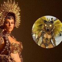 'Palonça Oliveira': fantasia icônica e tecnológica de Paolla no desfile da Grande Rio vira sensação na web: 'Um espetáculo'