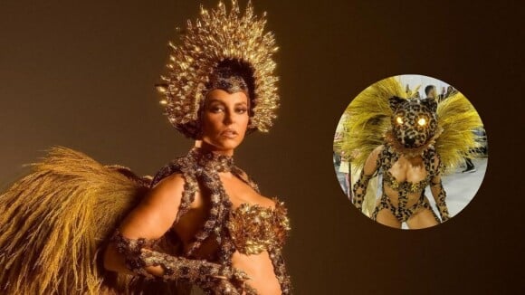 'Palonça Oliveira': fantasia icônica e tecnológica de Paolla no desfile da Grande Rio vira sensação na web: 'Um espetáculo'