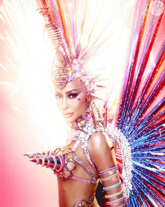 Carnaval 2024: fantasia de Sabrina Sato na Gaviões da Fiel representava o DNA
