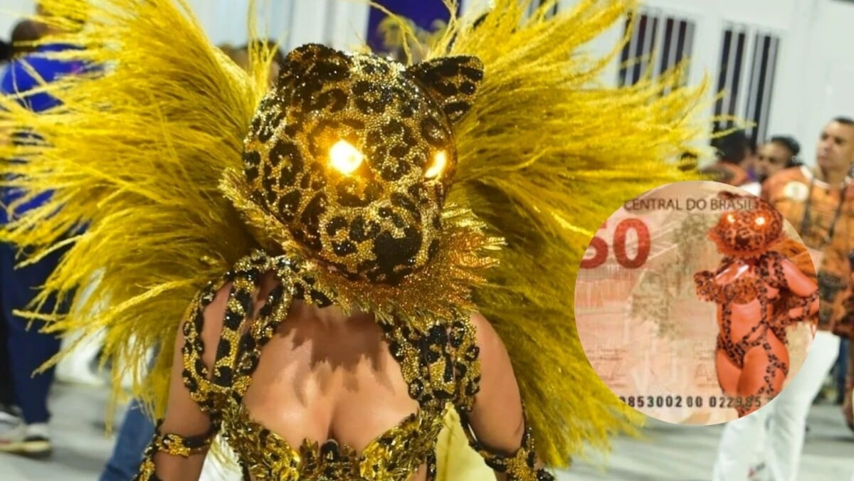 Paolla Oliveira na nota de 50 reais? Petição inusitada envolvendo fantasia  icônica da atriz no Carnaval viraliza e diverte a web - Purepeople