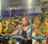 Susana Vieira esteve presente no Desfile das Campeãs no Carnaval do Rio de Janeiro no último final de semana