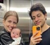 Gabriela Prioli e o marido Thiago Mansur tem uma filhinha chamada Ava, que nasceu em dezembro de 2022