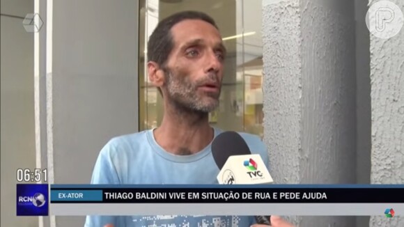 O ator Thiago Baldini, que participou da novela A Terra Prometida foi preso por roubo de celular e briga com policiais