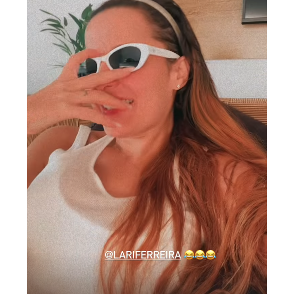 Maiara, aos risos, se absteve de comentar a polêmica, mas disse que as críticas são "o hype"