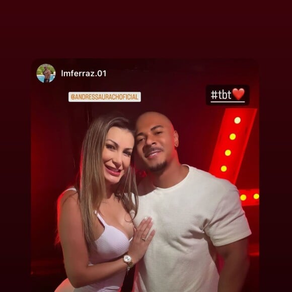 Andressa Urach causou polêmica em um vídeo viral, onde exibe a vagina roxa e bastante inchada e é filmada pelo namorado