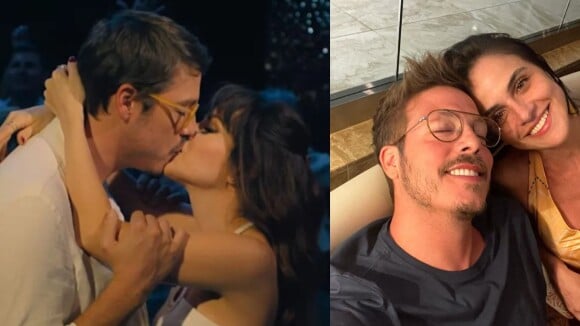Namorada de Fábio Porchat relata constrangimento após ver beijo do humorista em Sandy: 'Eu me senti um pouco...'