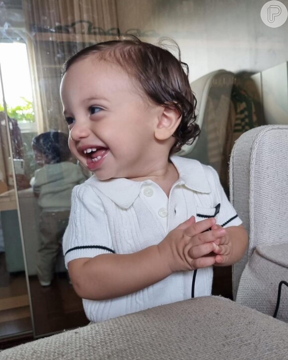 O crescimento rápido de Luca, filho de Claudia Raia e Jarbas Homem de Mello, chamou atenção