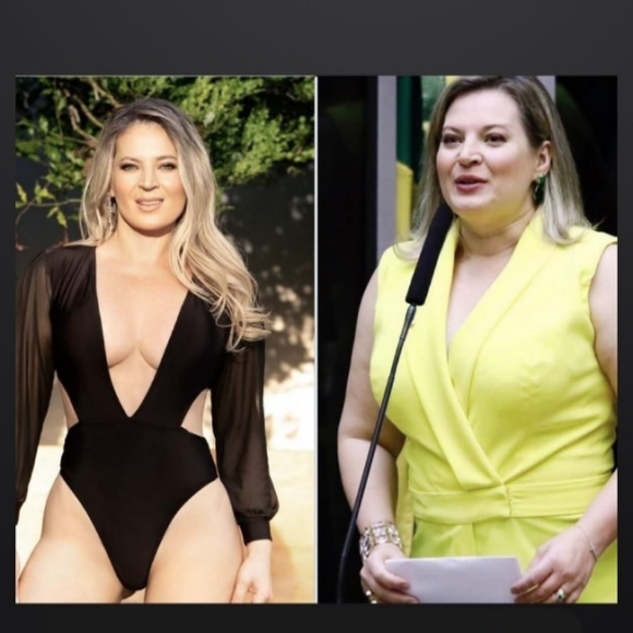 Transformação corporal da ex-deputada Joice Hasselmann surpreende internautas