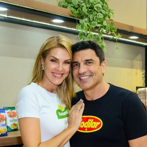 Ana Hickmann negou ter se envolvido com Edu Guedes quando ainda era casada com Alexandre Correa