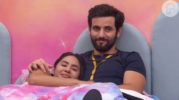 Isabelle e Matteus se beijaram pela primeira vez na última festa do 'BBB 24'