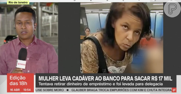 Érika de Souza Vieira Nunes foi em um banco em Bangu, zona oeste do Rio de Janeiro, para tentar fazer um empréstimo de R$ 17 mil em nome de seu tio morto