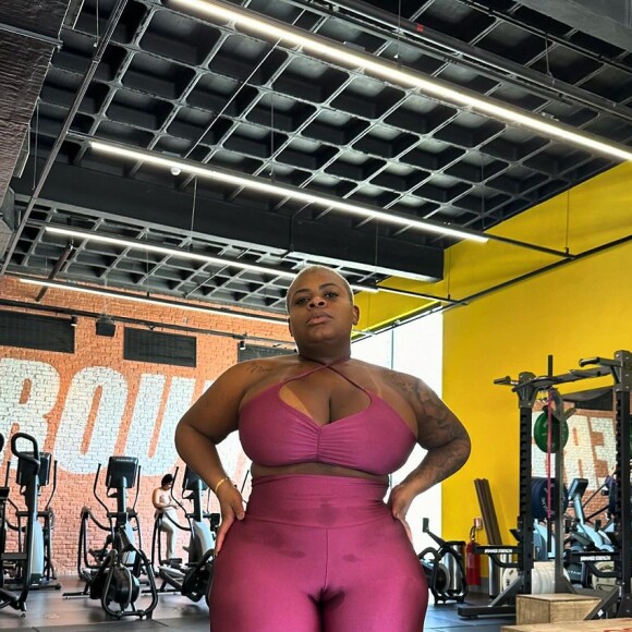 Jojo Todynho ainda avaliou sua relação com as redes sociais, onde constantemente publica fotos e vídeos na academia