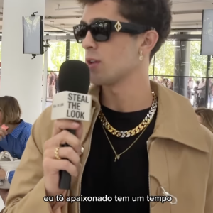 João Guilherme confirma que está 'apaixonado' em entrevista