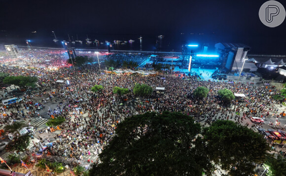 Madonna reuniu 1,6 milhão de pessoas na Praia de Copacabana