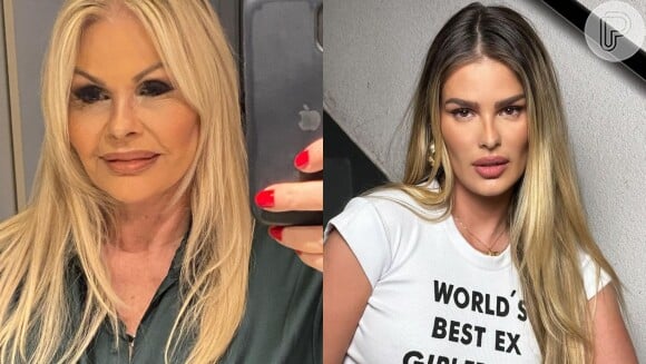 Semelhança entre Monique Evans e Yasmin Brunet virou assunto e fãs até brincaram com a situação