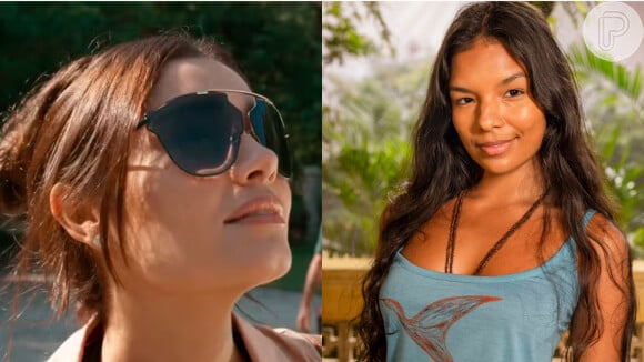 Na novela 'Renascer', Eliana (Sophie Charlotte) e Ritinha (Mell Muzzillo) têm encontro conflituoso na casa de Sandra (Giullia Buscacio)