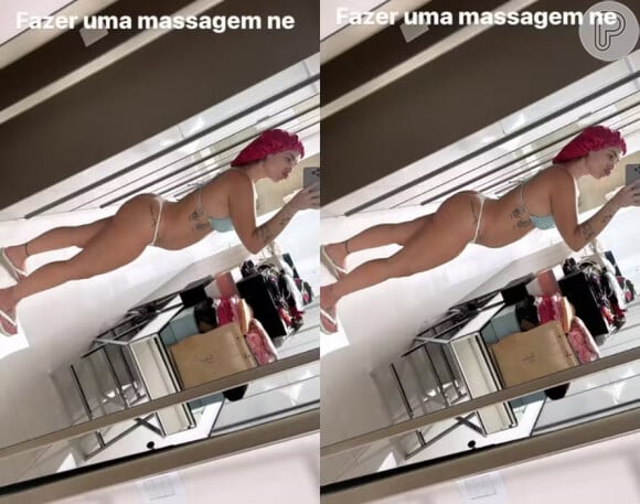 Virgínia Fonseca mostrou como está sua barriga em uma nova foto publicada nos stories