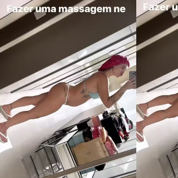 Virgínia Fonseca mostrou como está sua barriga em uma nova foto publicada nos stories