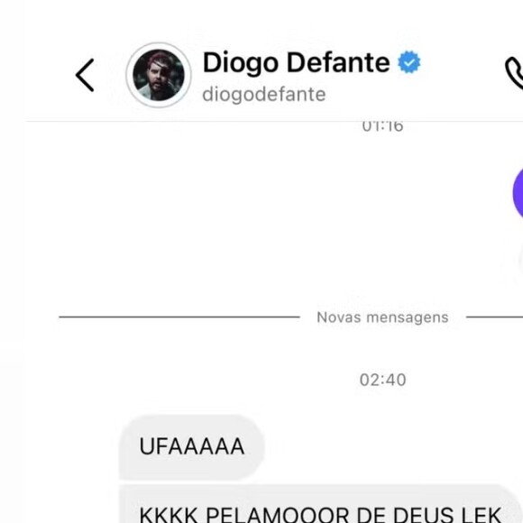 Defante pediu desculpas à Neymar por polêmica e o jogador expôs conversa nas redes sociais: 'Estamos em paz'