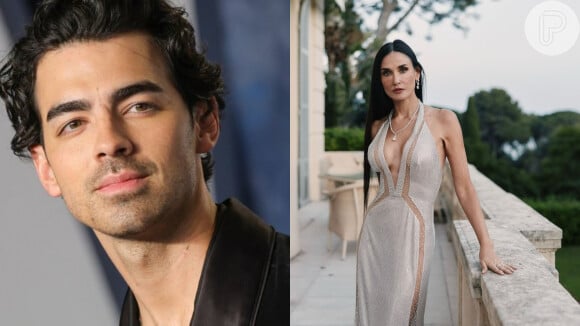 Joe Jonas e Demi Moore são flagrados em clima de romance