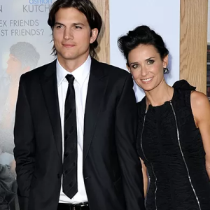 Demi Moore já foi casada com o ator Ashton Kutcher por 8 anos